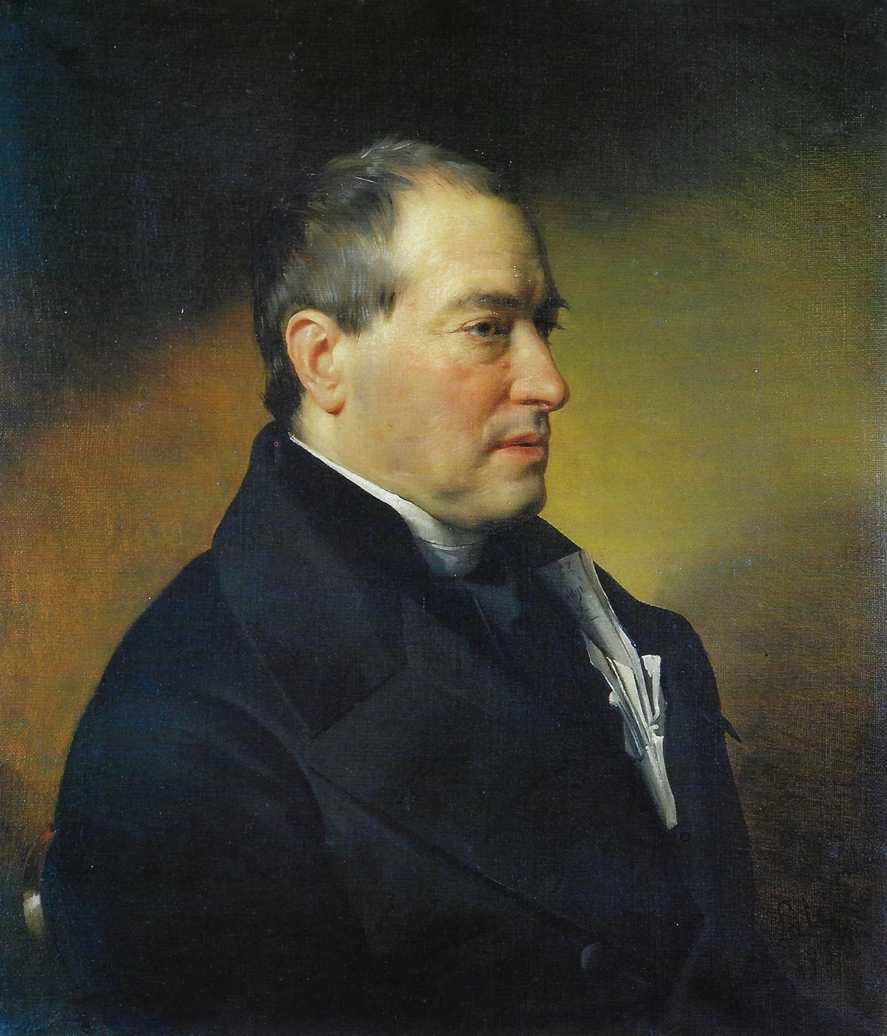 Ritratto dell'abate Carlo Cameroni - 1852, Museo Civico della Torre, Treviglio
